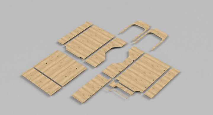 Transit 148 Crew Wall Kit