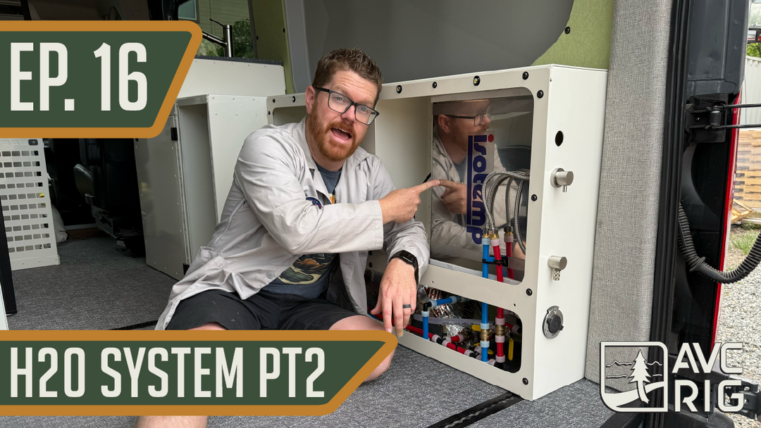 Running Water, Van Style: Completing the 2025 Show Van's Water System
