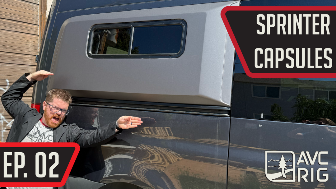 How to Sleep Sideways in a Sprinter: Installing & Wrapping VanSpeed Capsules - AVC RIG
