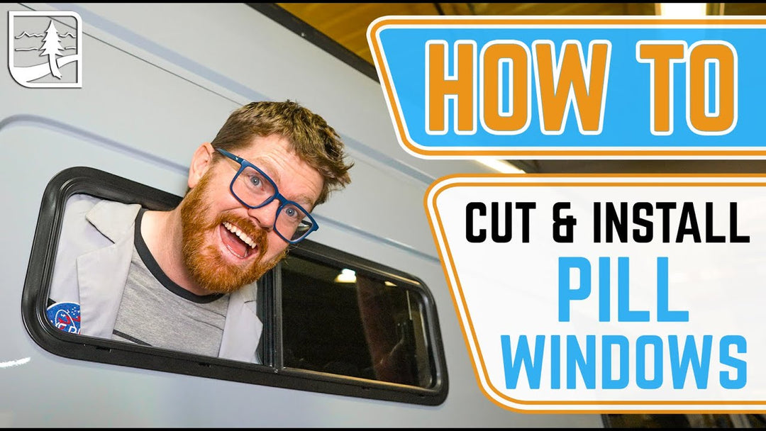 Popping Pills: How to Cut and Install Your Van Bunk Windows