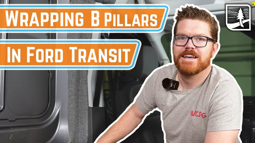 Smooth Finish: How to Wrap the Ford Transit B-Pillars