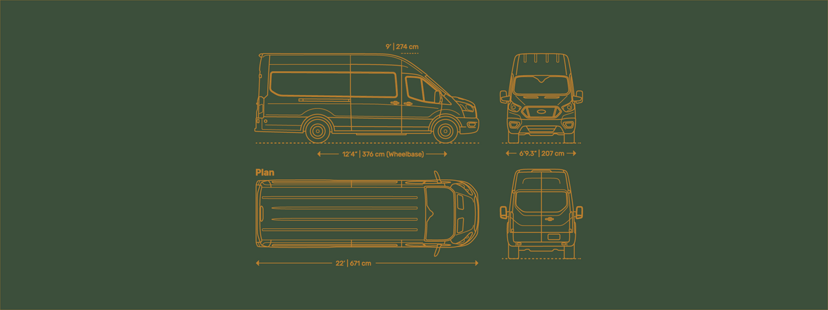 Ford Transit High Roof 148 Extended