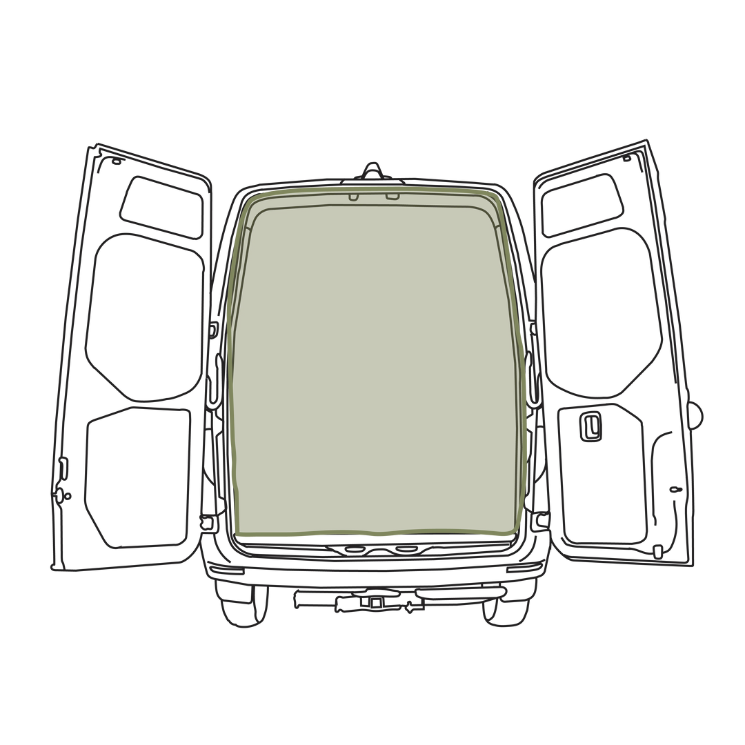 Mercedes Sprinter Bug Screen - Rear Door - AVC RIG