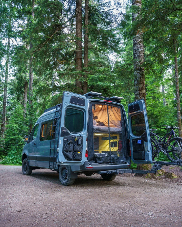 Mercedes Sprinter Bug Screen - Rear Door - AVC RIG