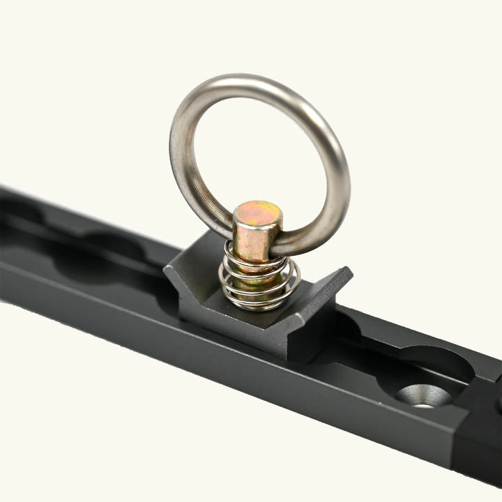 Venture L-Track Adjustable Tie Down Ring (4 Pack) - AVC RIG