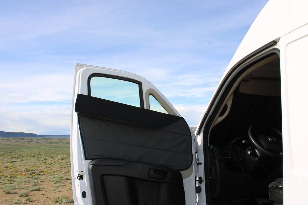 Ram Promaster Stealth Front Door Window Covers (Pair) - AVC RIG