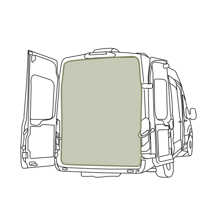 Ford Transit Bug Screen - Rear Door - AVC RIG