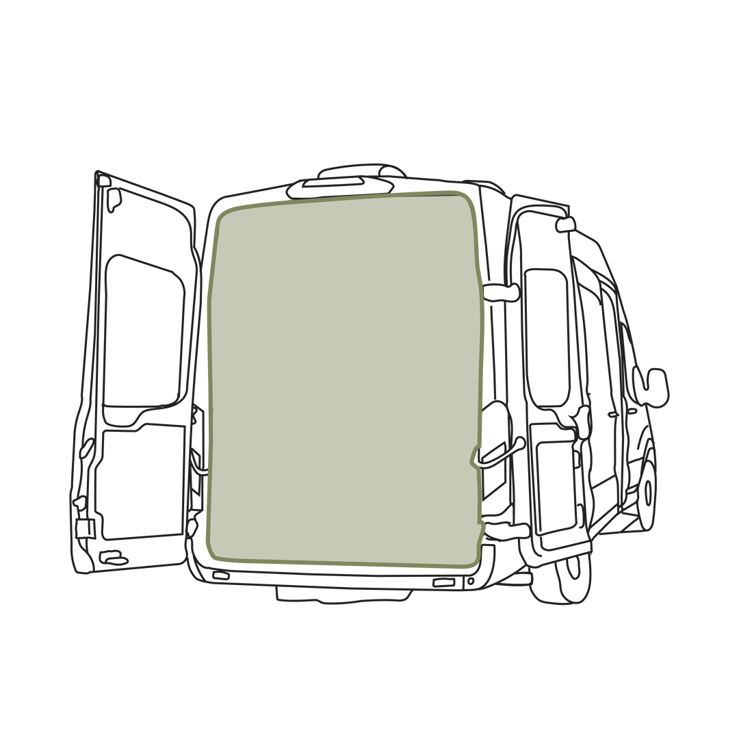 Ford Transit Bug Screen - Rear Door - AVC RIG