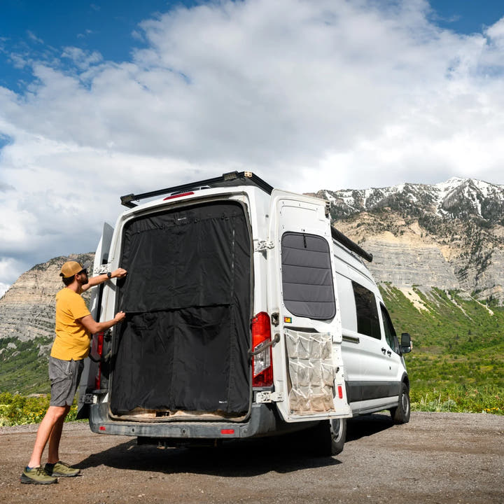 Ford Transit Bug Screen - Rear Door - AVC RIG