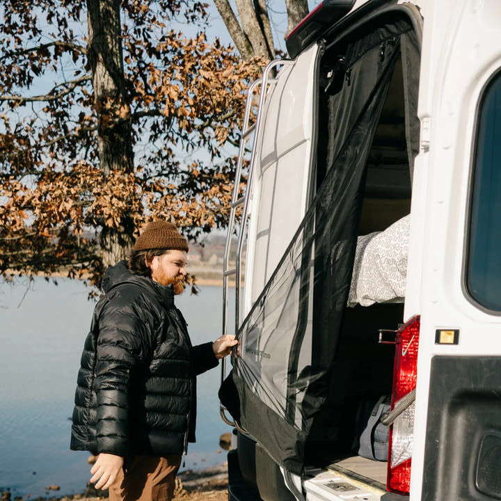 Ford Transit Bug Screen - Rear Door - AVC RIG