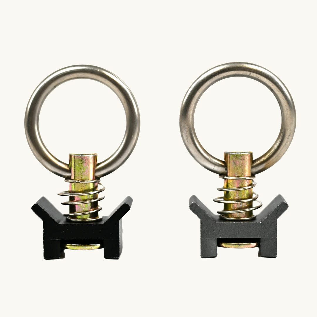 Venture L-Track Adjustable Tie Down Ring (4 Pack) - AVC RIG