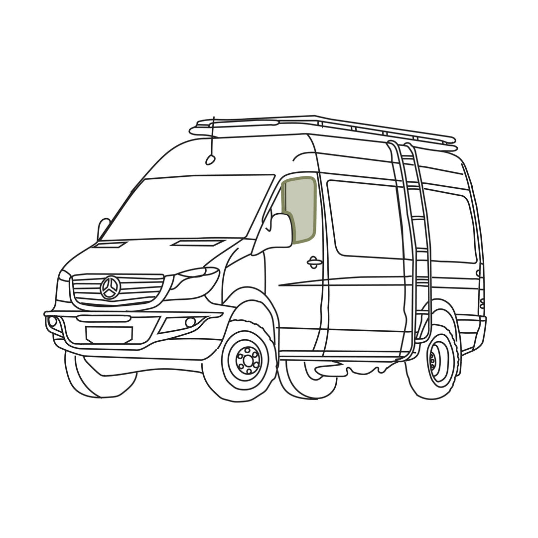 Mercedes Sprinter Bug Screen - Front Doors (Pair) - AVC RIG