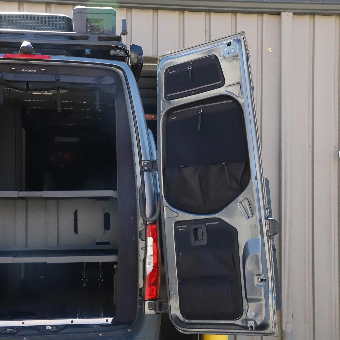 Mercedes Sprinter Middle Rear Door Storage Panels (Pair) - AVC RIG
