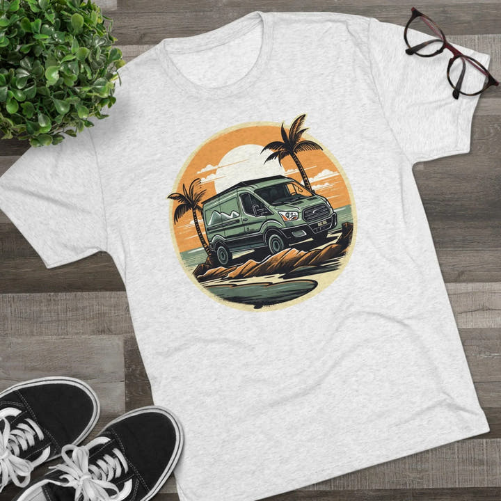 Beach Vibes Van T-Shirt - AVC RIG
