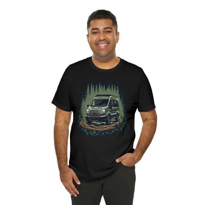 Night Forest Transit Van T-Shirt