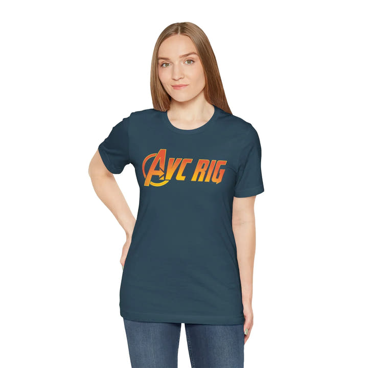 Comic Hero Unisex Jersey Tee - Super Hero Protector Team Up AVC Rig Theme - AVC RIG