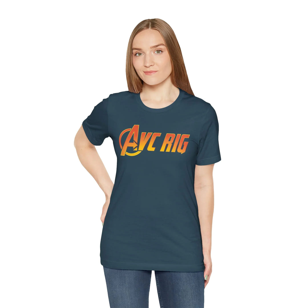 Comic Hero Unisex Jersey Tee - Super Hero Protector Team Up AVC Rig Theme - AVC RIG