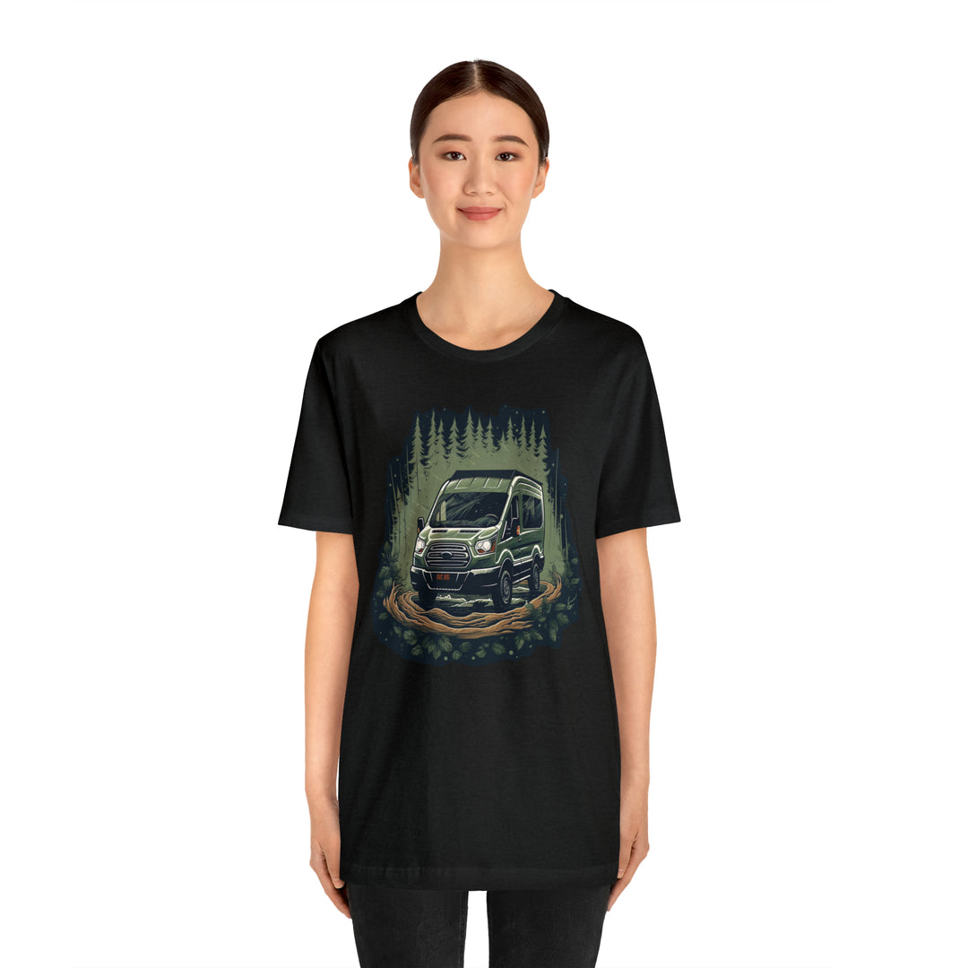 Night Forest Transit Van T-Shirt