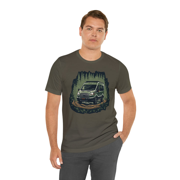 Night Forest Transit Van T-Shirt