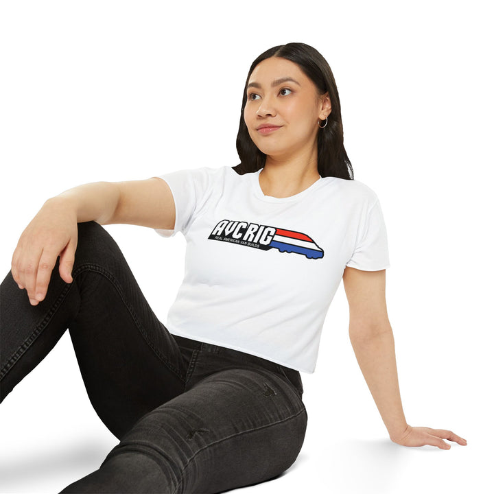 AVC RIG "Real American Van Builds" Tee - Cropped Edition