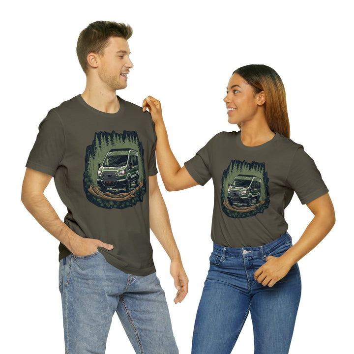 Night Forest Transit Van T-Shirt