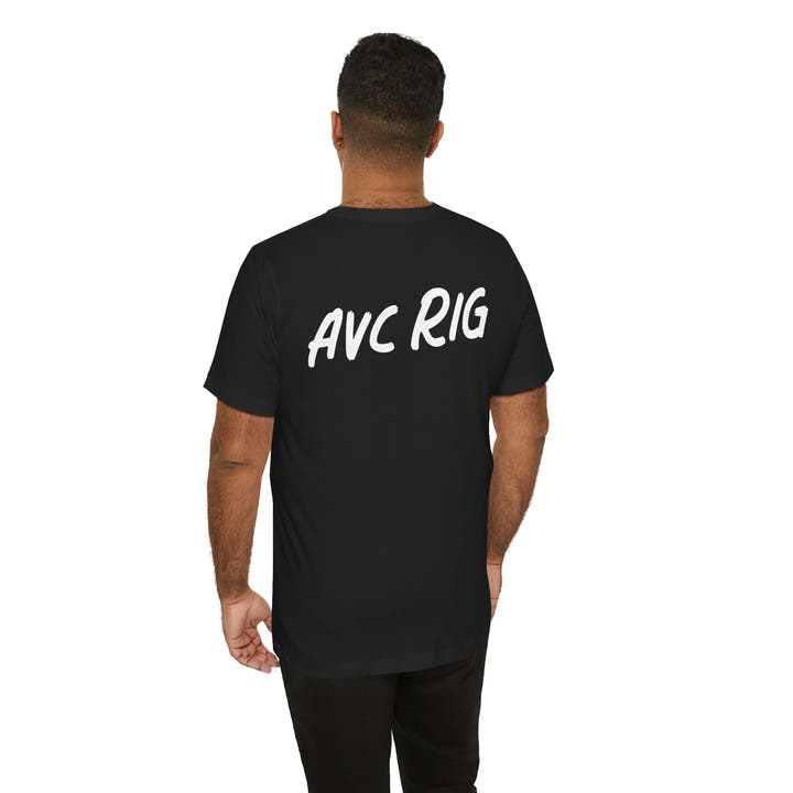 AVC RIG Classic Logo Tee - Blackout Edition - AVC RIG