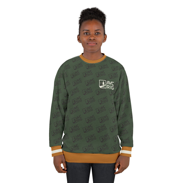 AVC's First all over print sweatshirt