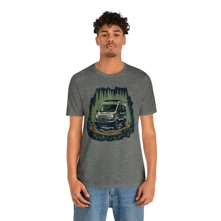 Night Forest Transit Van T-Shirt