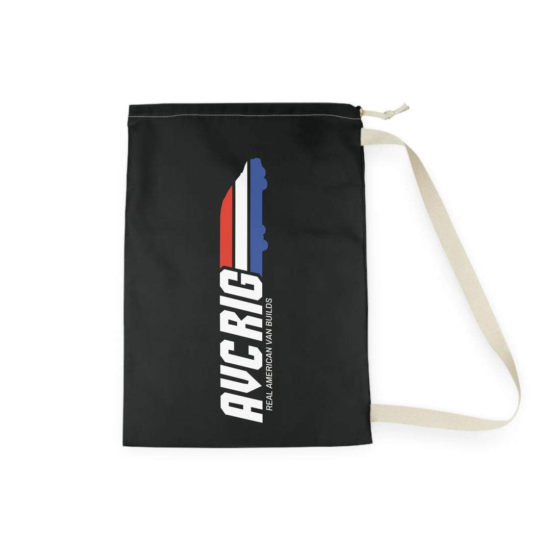 Vanlife Laundry Bag - Black - AVC RIG