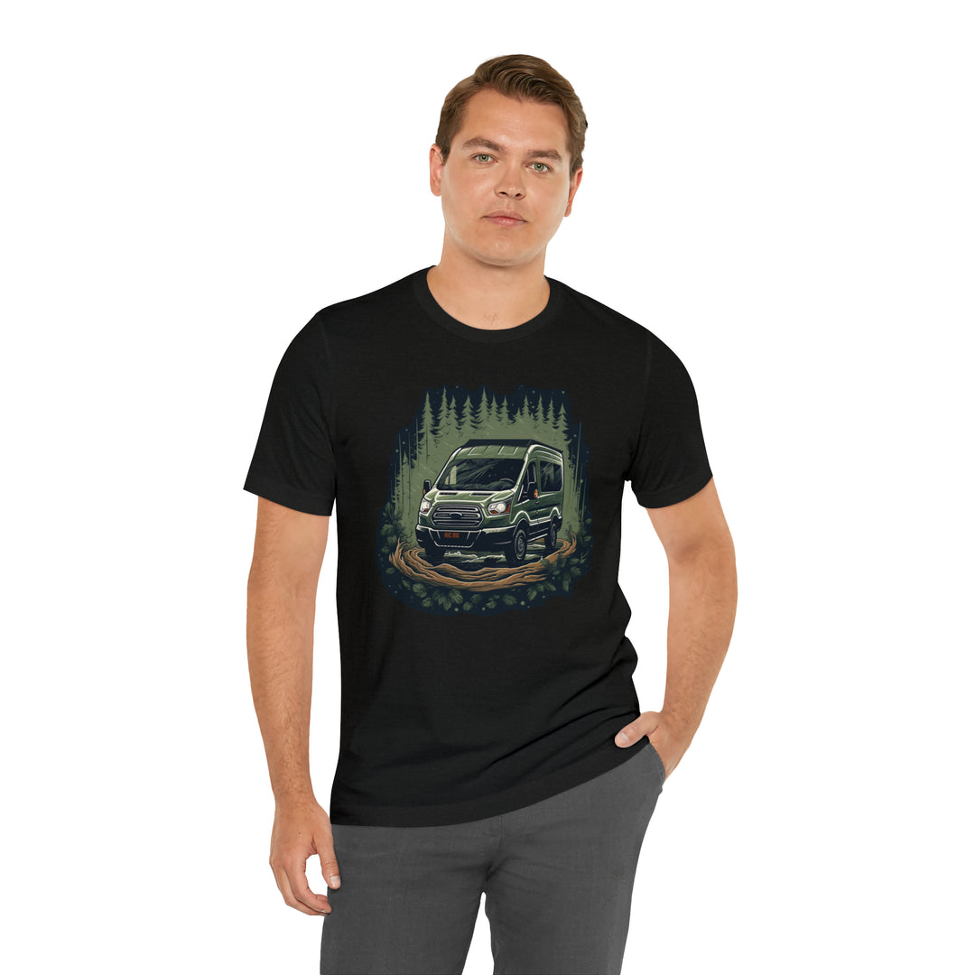 Night Forest Transit Van T-Shirt