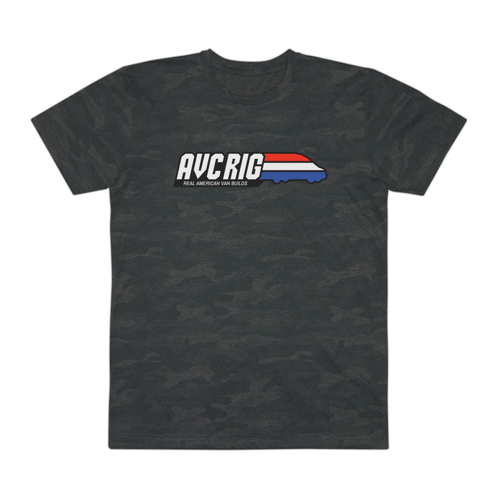 AVC RIG "Real American Van Builds" Tee - Dark Camo Edition