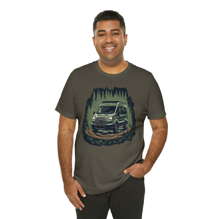 Night Forest Transit Van T-Shirt