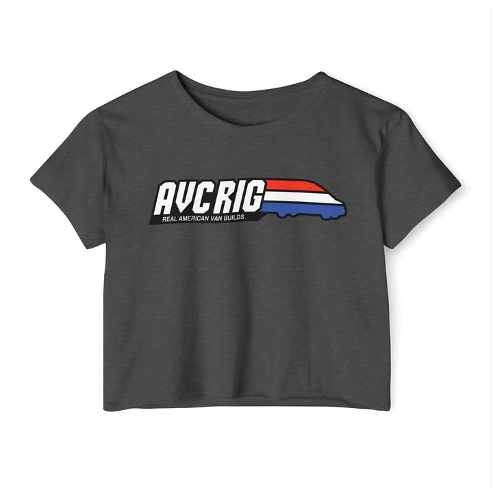 AVC RIG "Real American Van Builds" Tee - Cropped Edition - AVC RIG