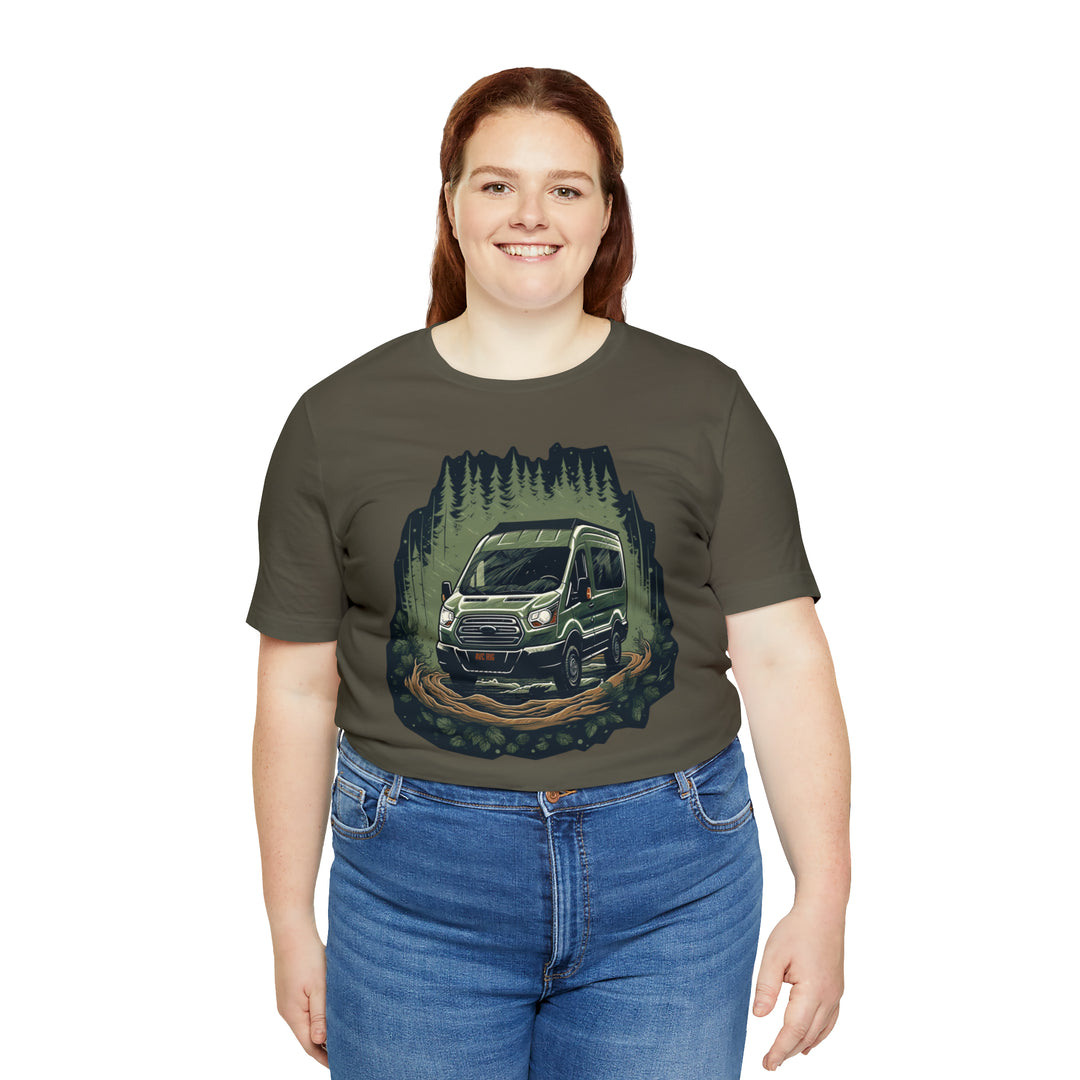 Night Forest Transit Van T-Shirt