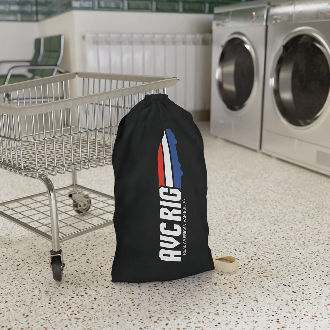Vanlife Laundry Bag - Black - AVC RIG
