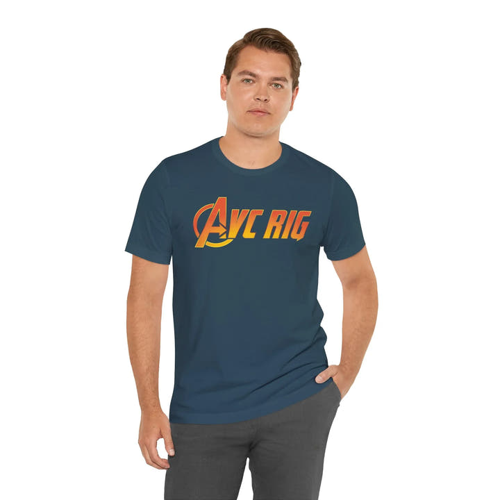 Comic Hero Unisex Jersey Tee - Super Hero Protector Team Up AVC Rig Theme - AVC RIG