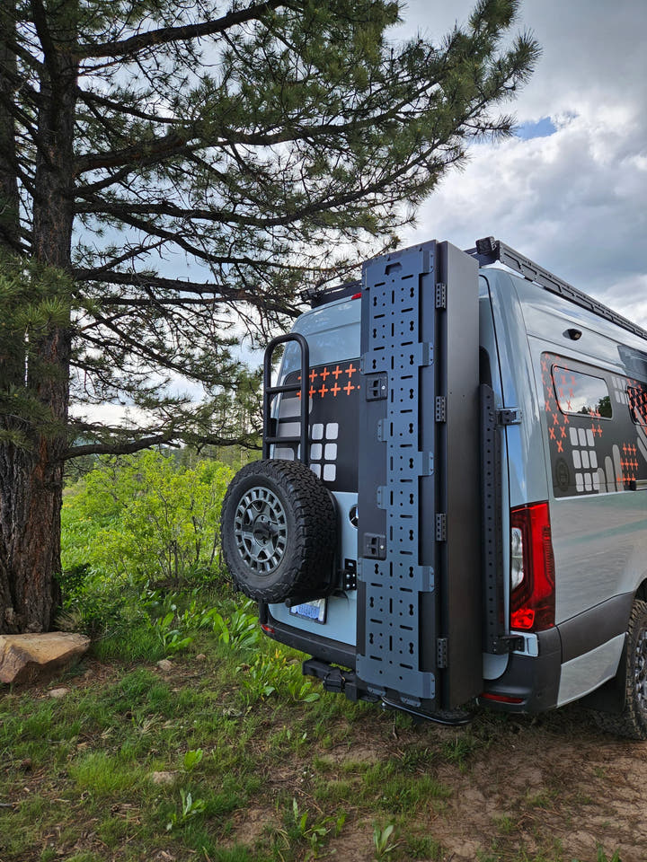Rover Vans Ski/Snowboard Box for Van Rear - AVC RIG
