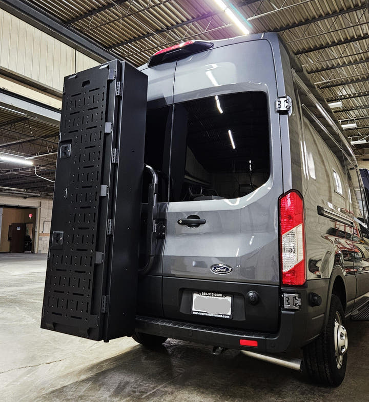Rover Vans Ski/Snowboard Box for Van Rear - AVC RIG