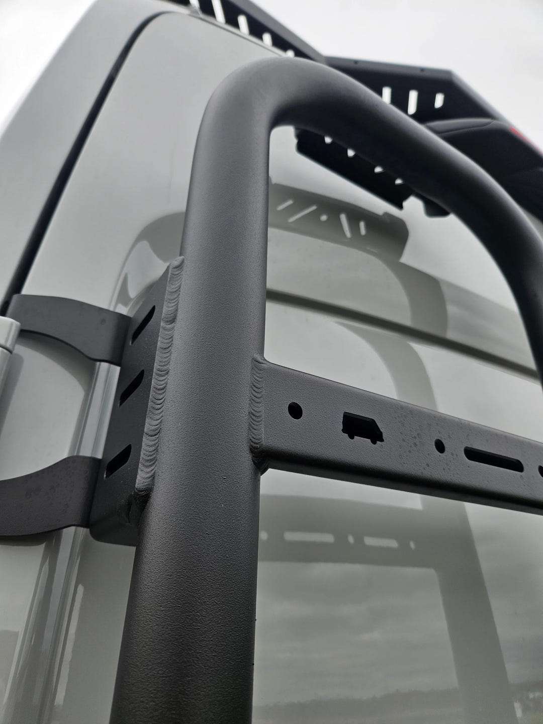 2025 Design Rover Vans Tire Carrier &amp; Ladder Combo for Ford Transit - AVC RIG