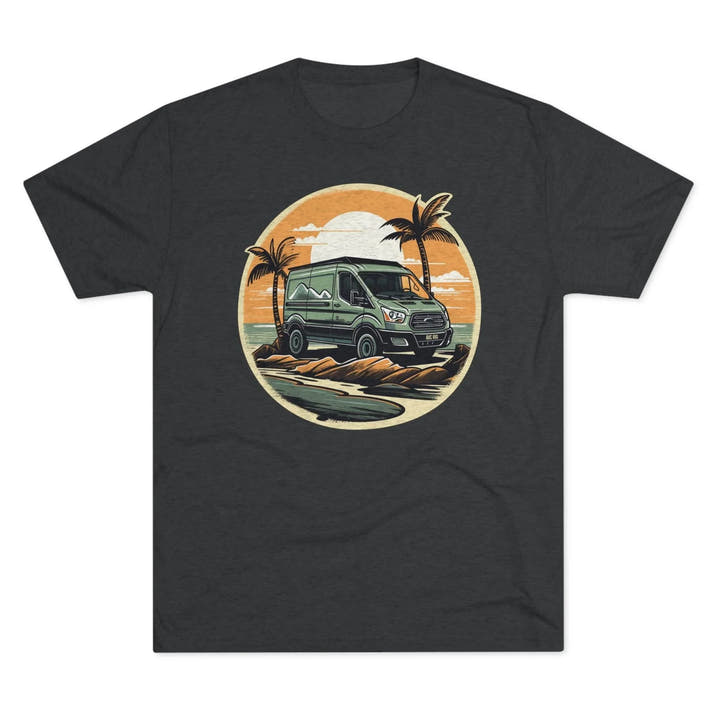 Beach Vibes Van T-Shirt - AVC RIG
