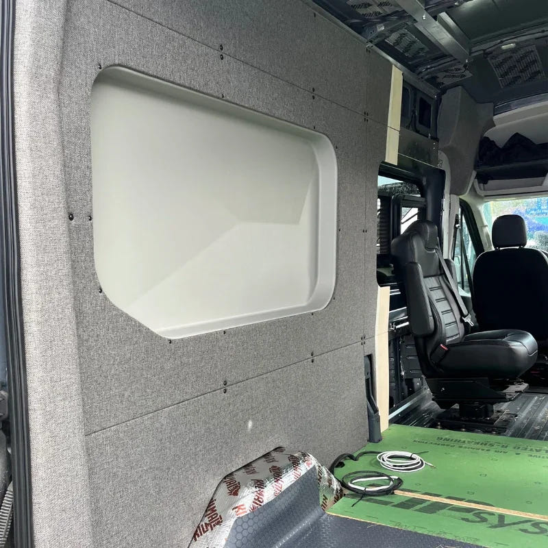 Ford Transit Innie Sleeper: Driver-Side - AVC RIG