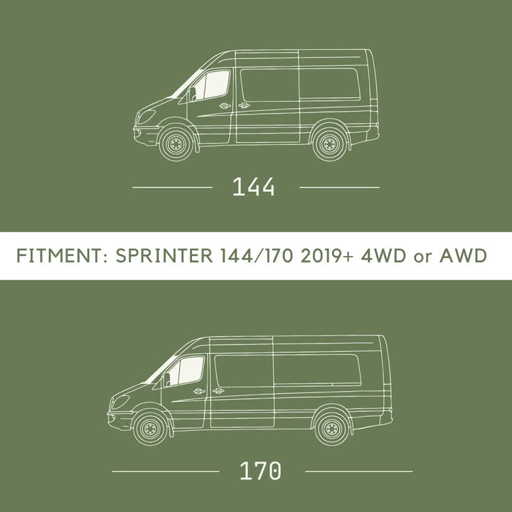 Sprinter Skid Plate - AVC RIG