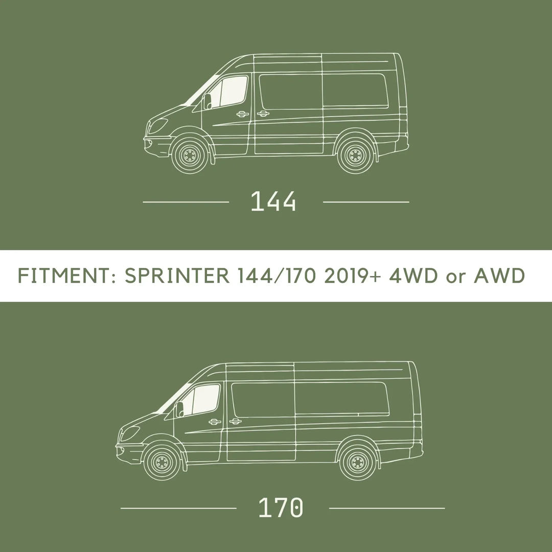 Sprinter Skid Plate - AVC RIG