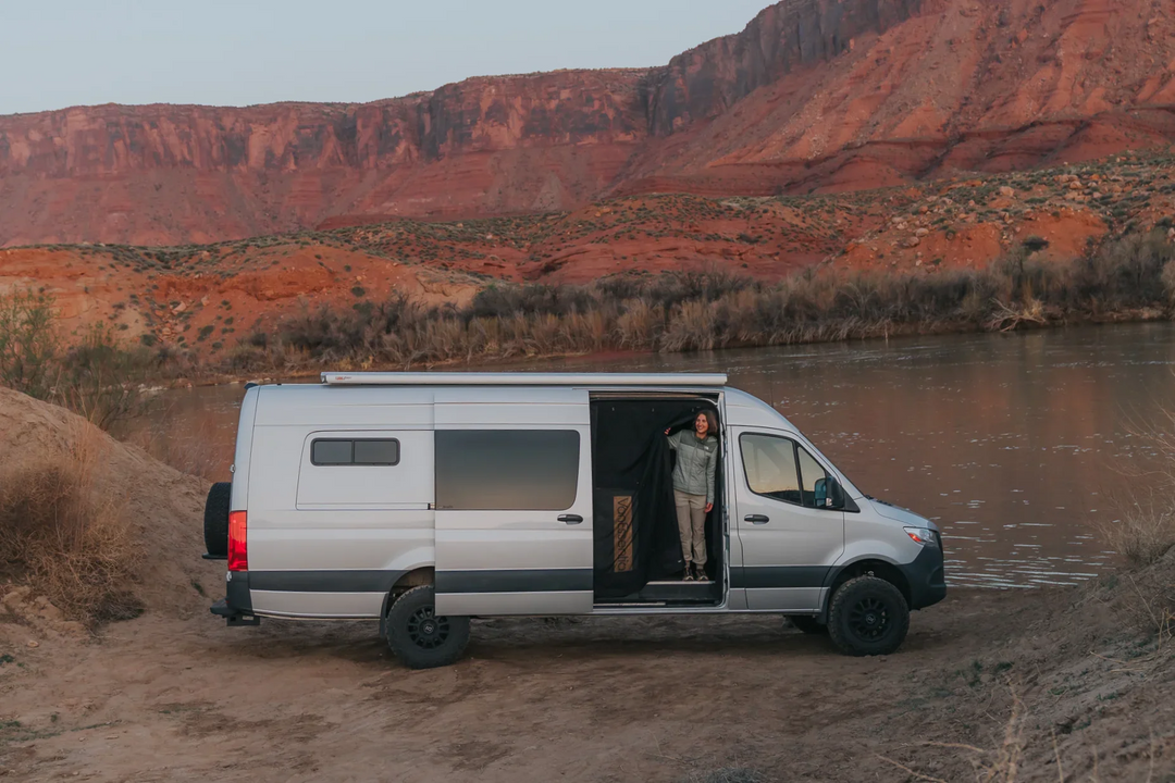 Mercedes Sprinter Bug Screen - Sliding Door - AVC RIG