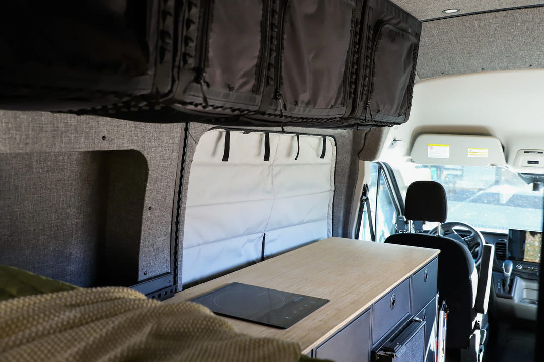 Mercedes Sprinter Stealth Crew Window Cover - AVC RIG