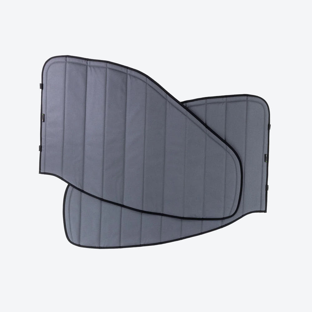 Ford Transit Stealth Front Door Window Covers (Pair) - AVC RIG