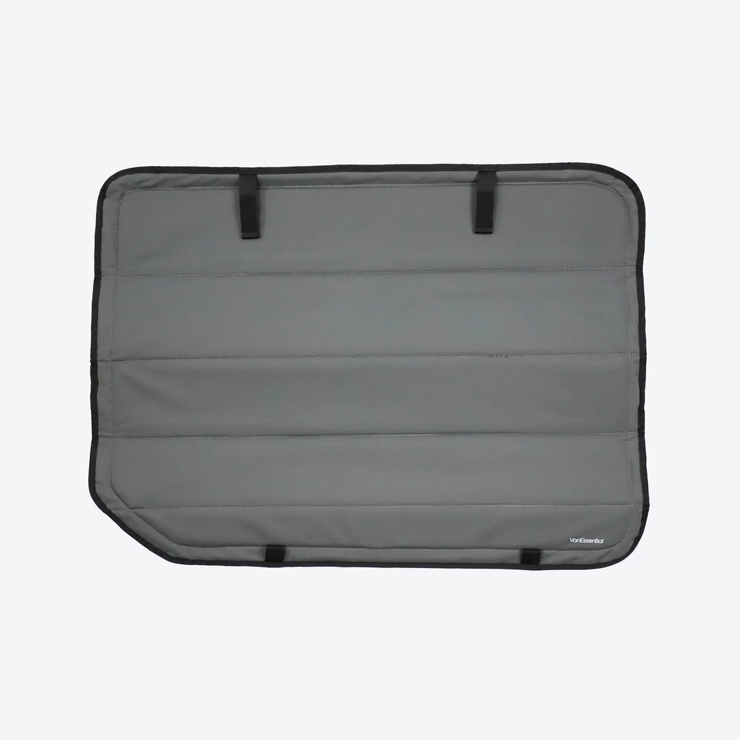 Ford Transit Stealth Rear Qtr Window Cover (Factory Plastic Trim) - AVC RIG