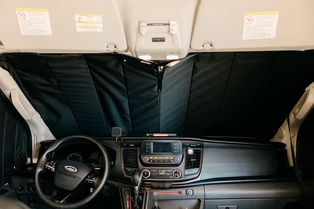 Ford Transit Reflective Front Windshield Cover - AVC RIG