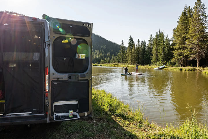 Ram Promaster Lower Rear Door Storage Panels (Rear) - AVC RIG
