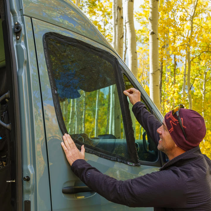Mercedes Sprinter Bug Screen - Front Doors (Pair) - AVC RIG